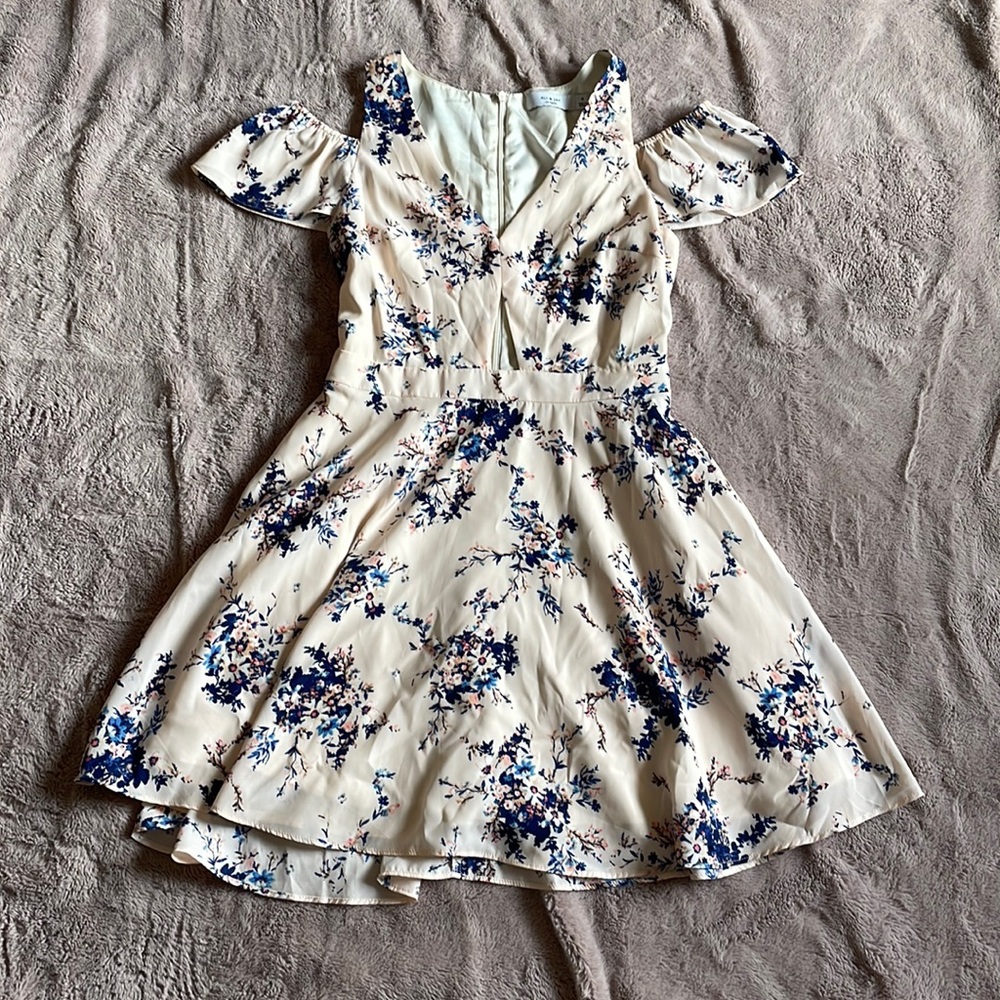 Ali & jay small cold shoulder dress